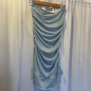 Edikted striped tube top dress